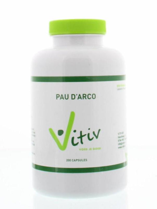Vitiv Pau d'arco 200 Capsules