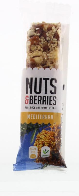 Nuts & Berries Bar mediterran bio 40 Gram