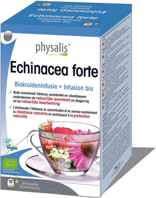 Physalis Echinacea forte thee bio 20 Zakjes