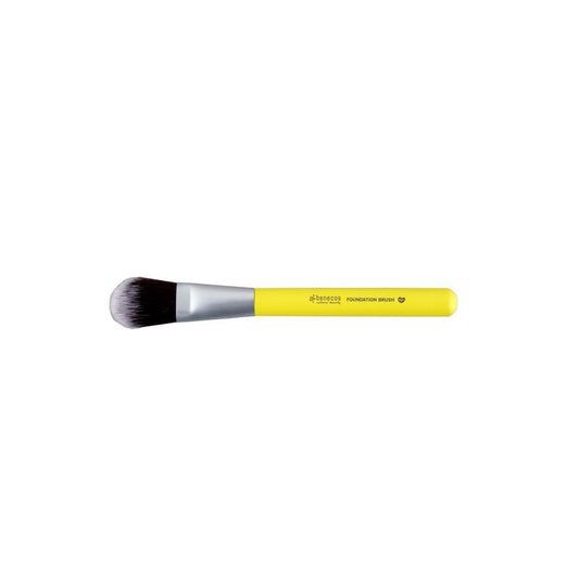 Benecos natural beauty Make up foundation brush  - colour edition 1.00 Stuks