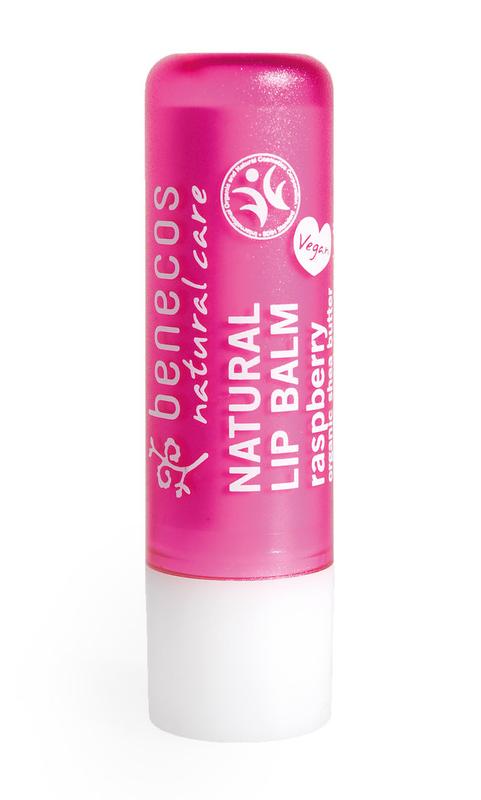 Benecos natural beauty Natural lipbalm raspberry 1 Stuks