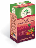 Organic India Tulsi pomegranate green thee bio 25 Zakjes