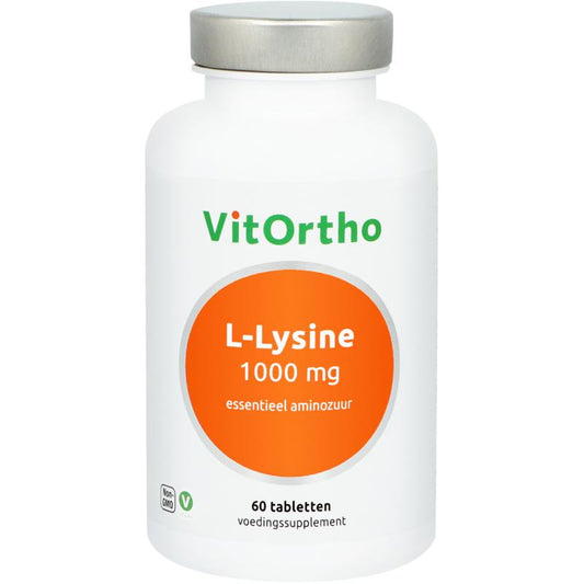 VitOrtho L-Lysine 1000mg 60 Tabletten