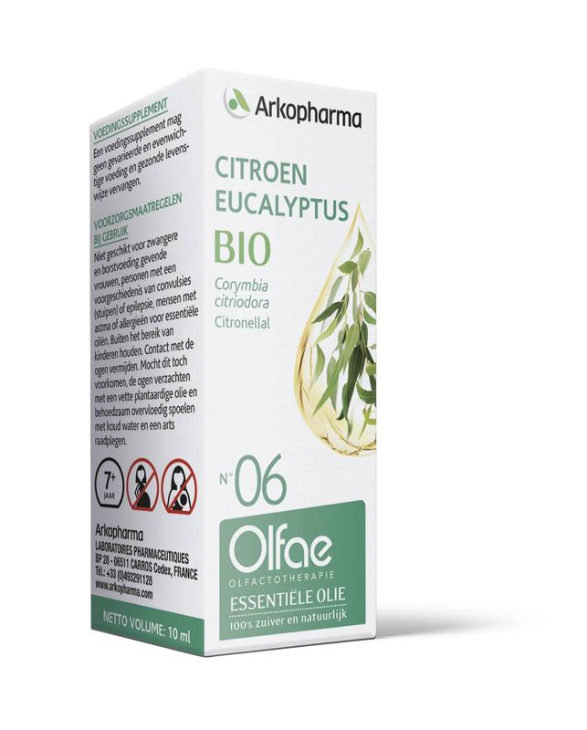 Olfae Citroen eucalyptus 06 bio 10 Milliliter