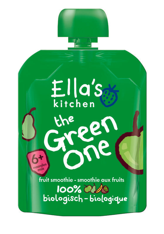 Ella's Kitchen The green one 6+ maanden bio 90 Gram
