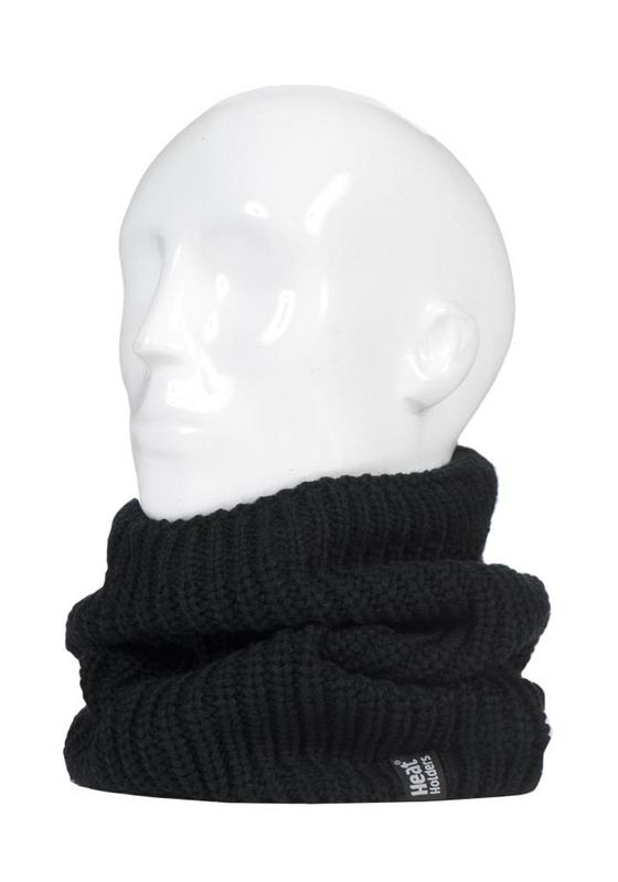 Heat Holders Mens neck warmer black larvic one size 1 Stuks