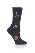 Heat Holders Ladies ultra lite socks maat 4-8 bellis charcoal 1.00 Paar