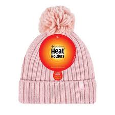 Heat Holders Ladies pom pom hat arden coral one size 1 Stuks