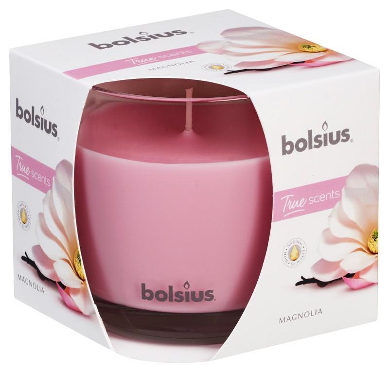 Bolsius True Scents geurglas 95/95 magnolia 1 Stuks