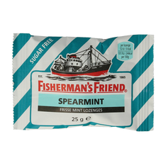 Fisherman's Friend Spearmint suikervrij 25.00 Gram