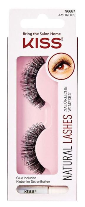 Kiss Kunstwimpers natural amorous 1 Set