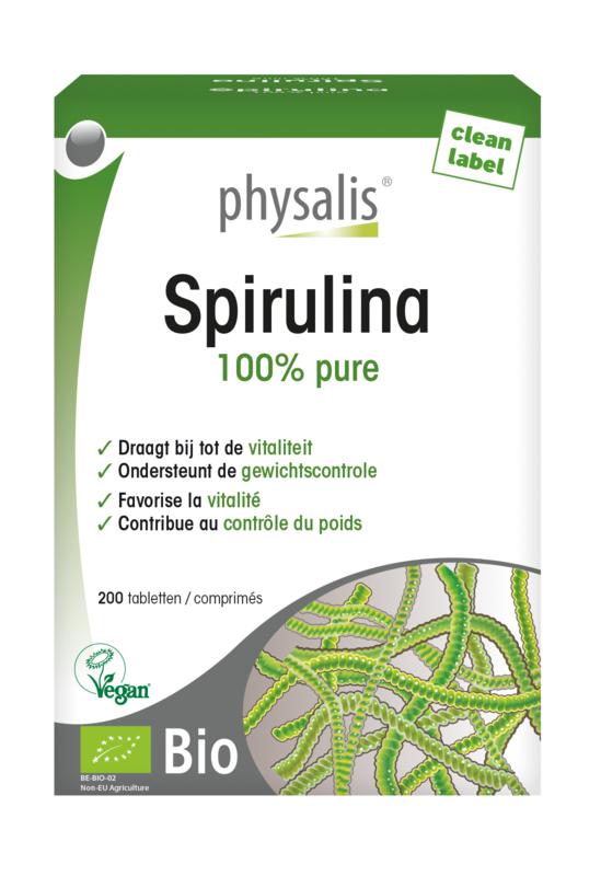 Physalis Spirulina bio 200 Tabletten