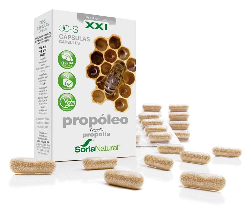 Soria Natural 30-S Propolis XXI 30 Capsules