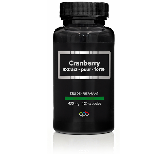 APB Holland Cranberry extract puur forte 430mg 120.00 Capsules