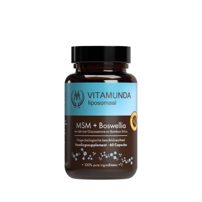 Vitamunda MSM+ boswellia 60 Capsules