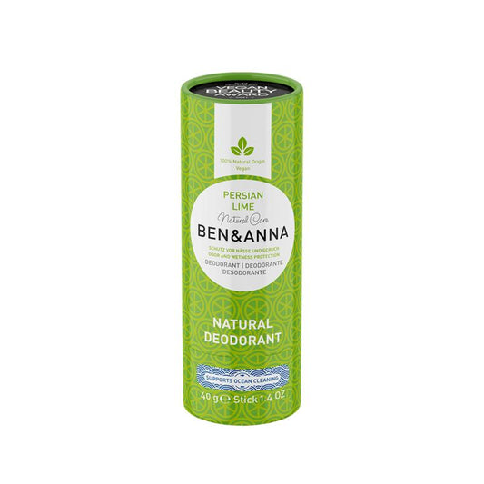 Ben & Anna Deodorant persian lime papertube 40 Gram