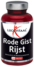 Lucovitaal Rode gist rijst 360.00 Tabletten