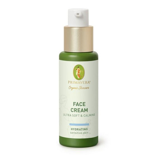 Primavera Face cream ultra soft & calming 30 Milliliter