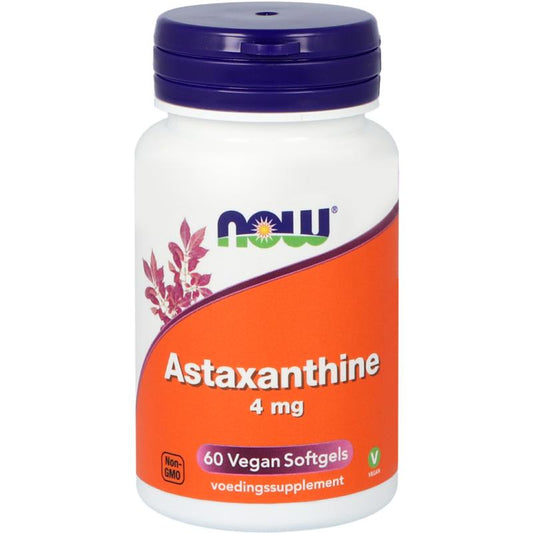 NOW Astaxanthine 4mg 60 Softgels