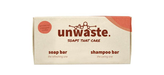 Unwaste  Duopack orange soap & shampoo bar 1 Stuks