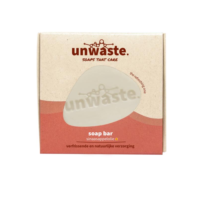 Unwaste  Soap bar sinaasappelolie 1 Stuks