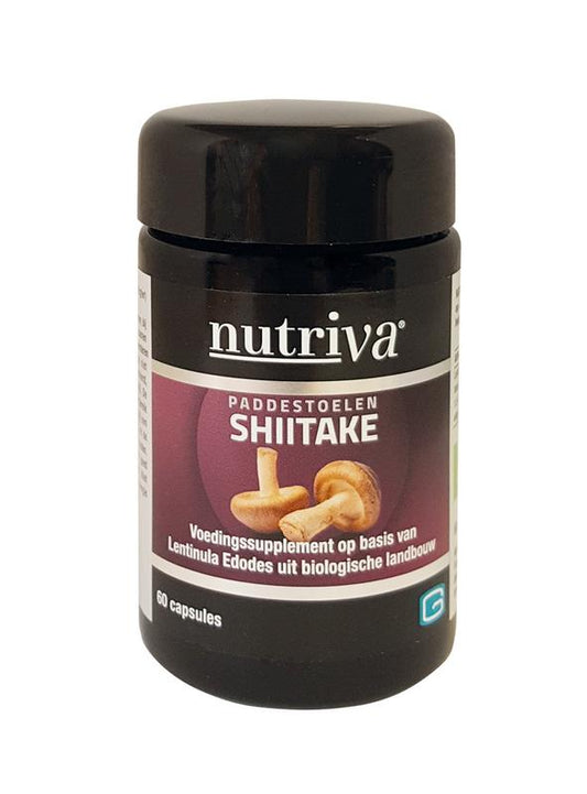 Nutriva Shiitake bio 60.00 Capsules