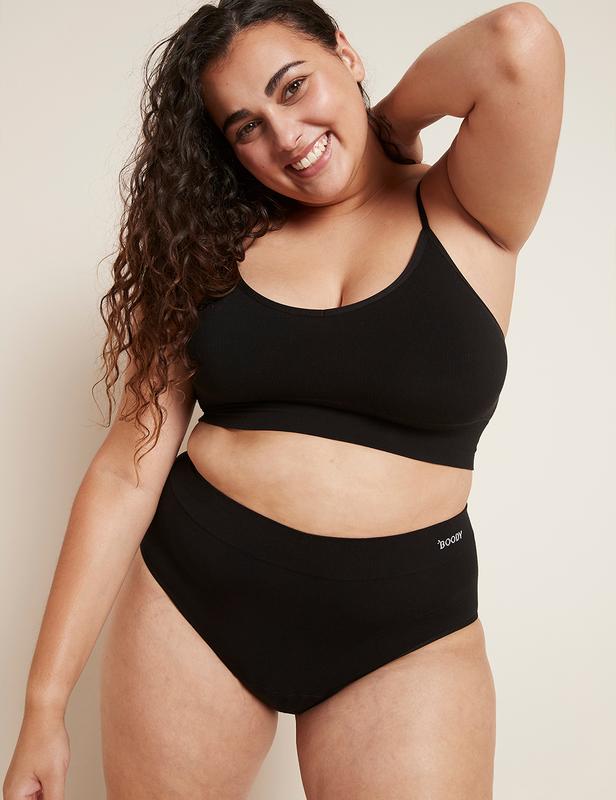 Boody  Menstruatieondergoed tailleslip zwart norm/hevigXS 1 Stuks