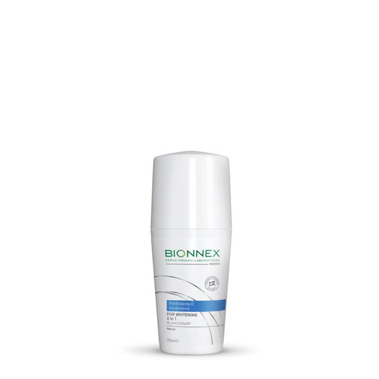 Bionnex Perfederm deomineral rollon 2 in 1 for whitening 75 Milliliter