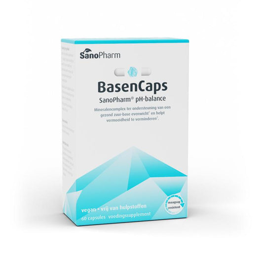 SanoPharm BasenCaps 60.00 Vegetarische capsules