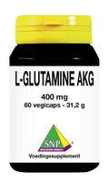 SNP L-Glutamine AKG puur 60 Vegetarische capsules