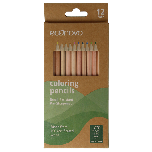 Econovo Potloden FSC gekleurd 12.00 Stuks