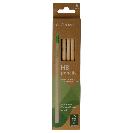 Econovo Potloden FSC met gum 6.00 Stuks