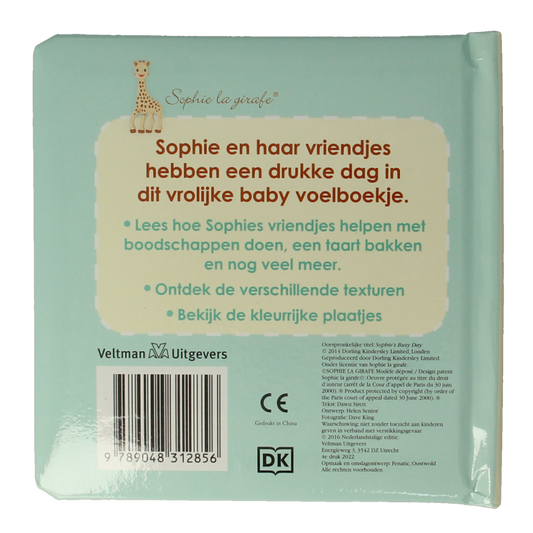 Sophie de Giraf Voelboek baby een dag met Sophie 1 Stuks