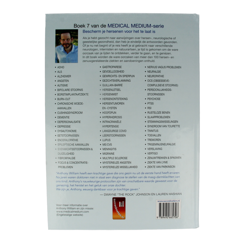Succesboeken Medical medium brain saver 1 Boek