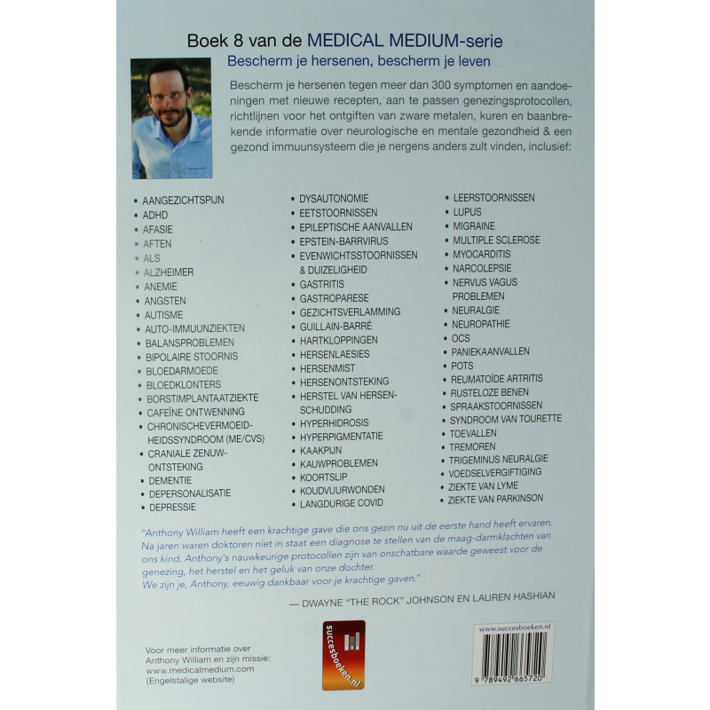 Succesboeken Medical Medium Brain Saver Protocollen 1 Boek