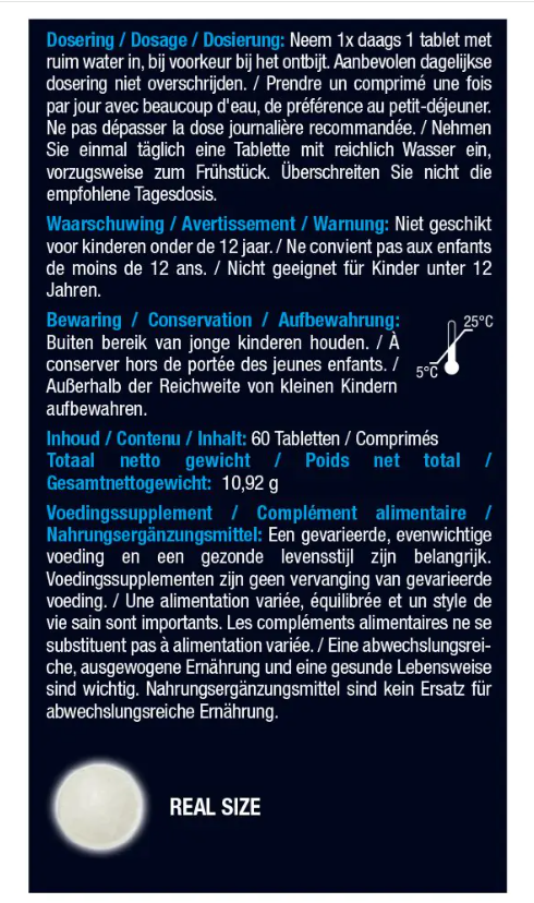Lucovitaal Vitamine B12 100% 60.00 Tabletten