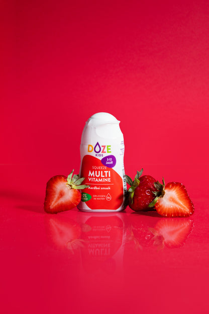 DOZE Multi Kids Aardbei - vloeibaar