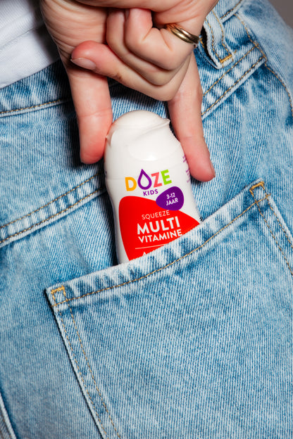 DOZE Multi Kids Aardbei - vloeibaar