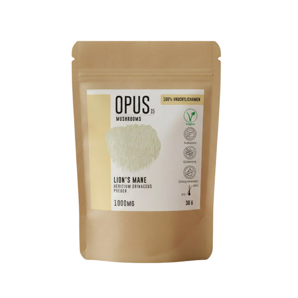 Opus Mushrooms Lion's Mane Poeder 30g