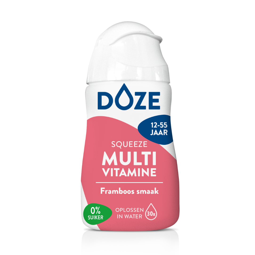 DOZE Multi 12-55 jaar Framboos