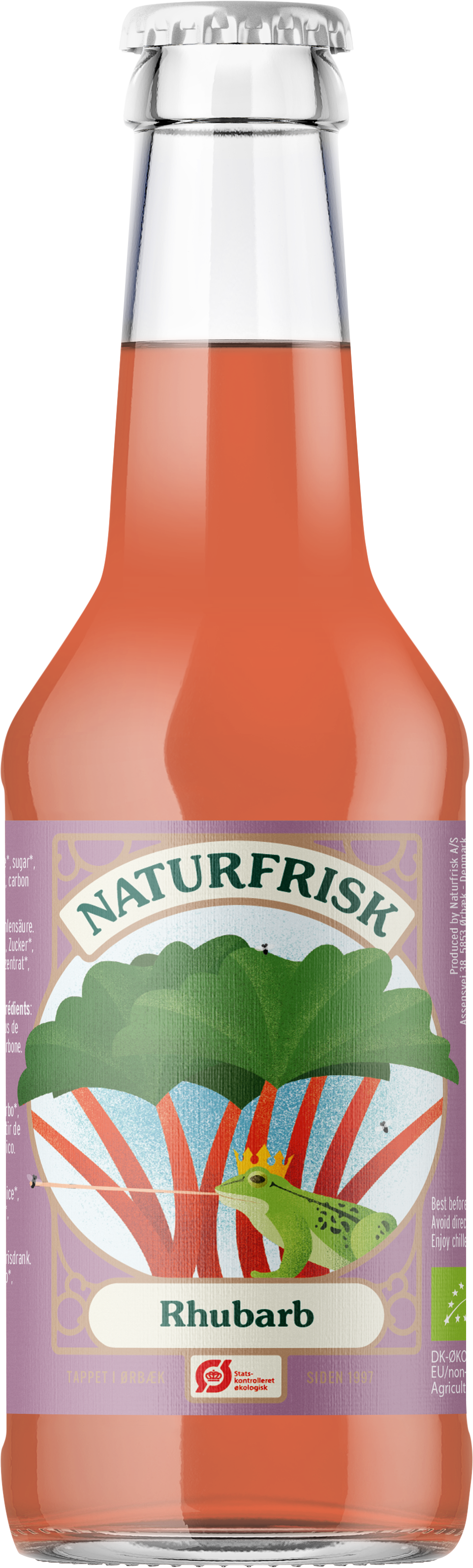 Naturfrisk Naturfrisk Rhubarb BIO 250.00 Milliliter