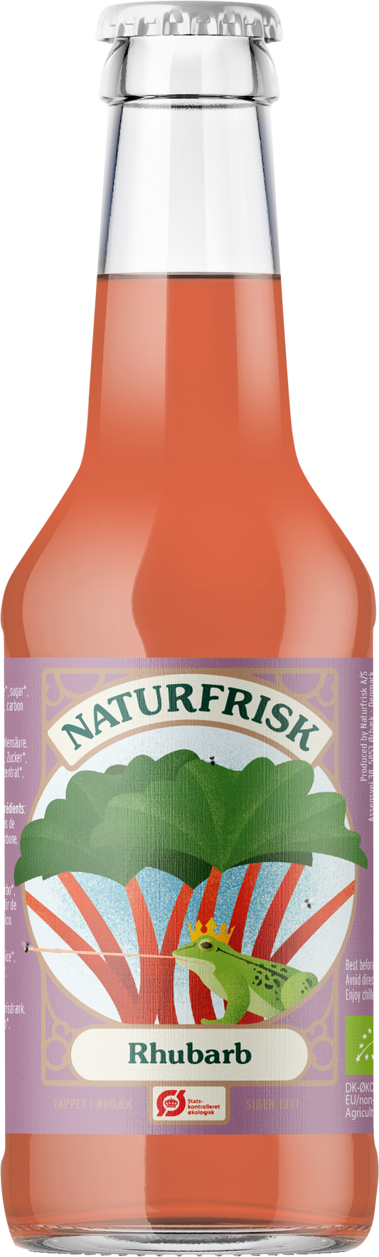 Naturfrisk Naturfrisk Rhubarb BIO 250.00 Milliliter