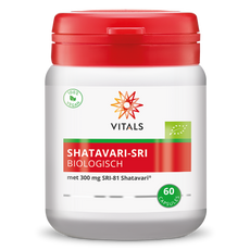 Vitals Shatavari-SRI Biologisch 60c 60.00 Capsules