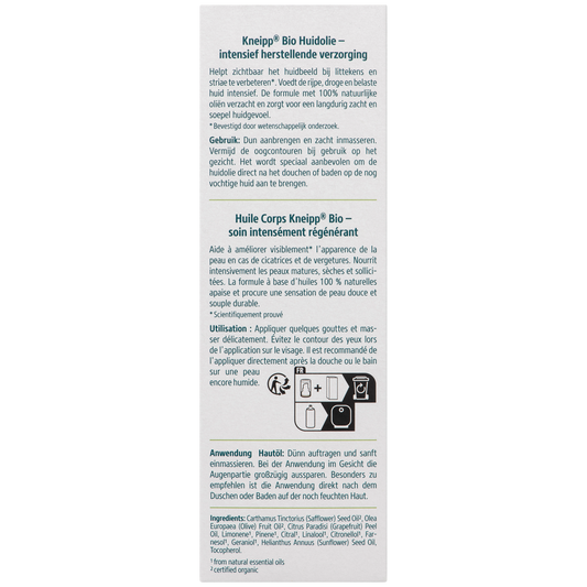 Kneipp Huidolie Bio 100.00 Milliliter